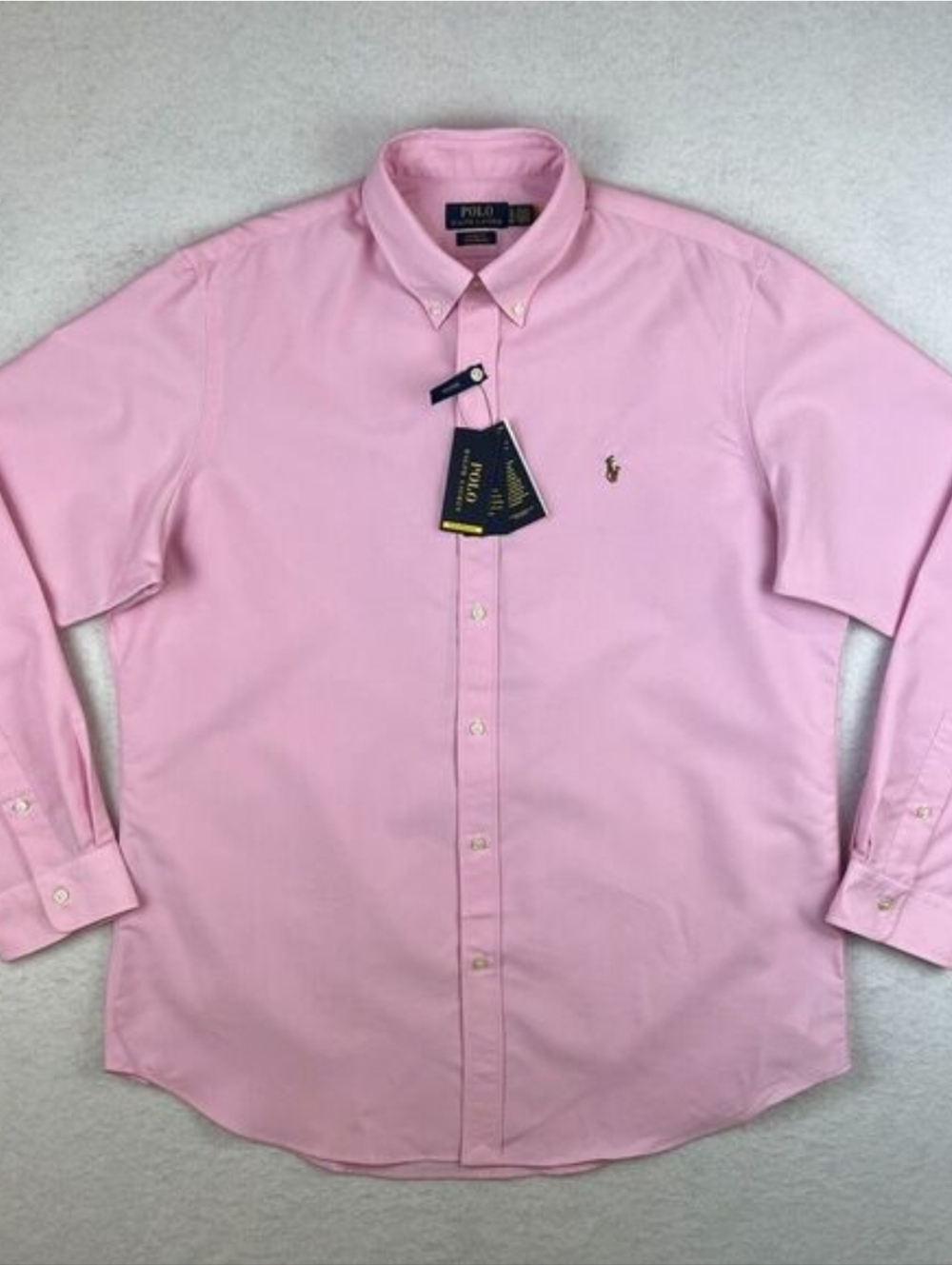New NWT Mens Polo Ralph Lauren Performance Classic Fit Button Down Shirt Size XL